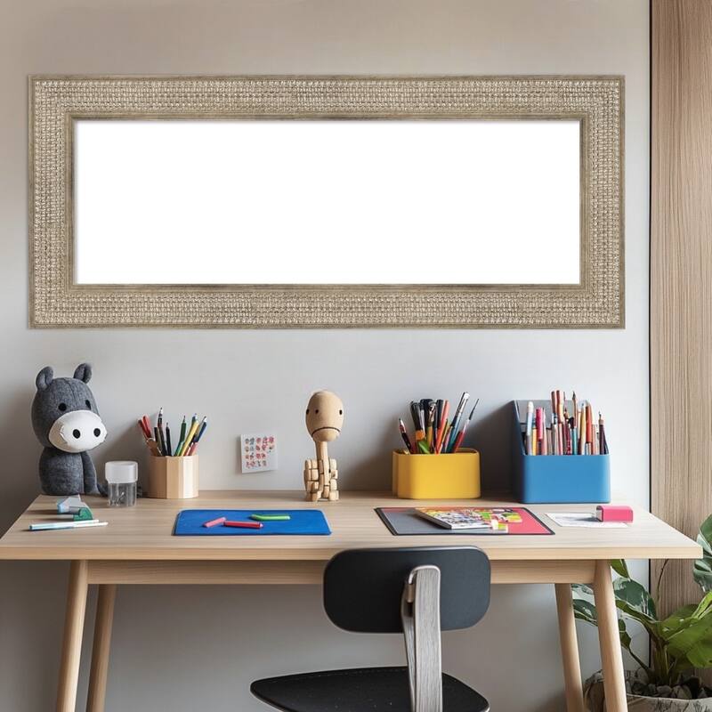 Amanti Art Trellis Gold Framed Dry Erase Magnetic Board