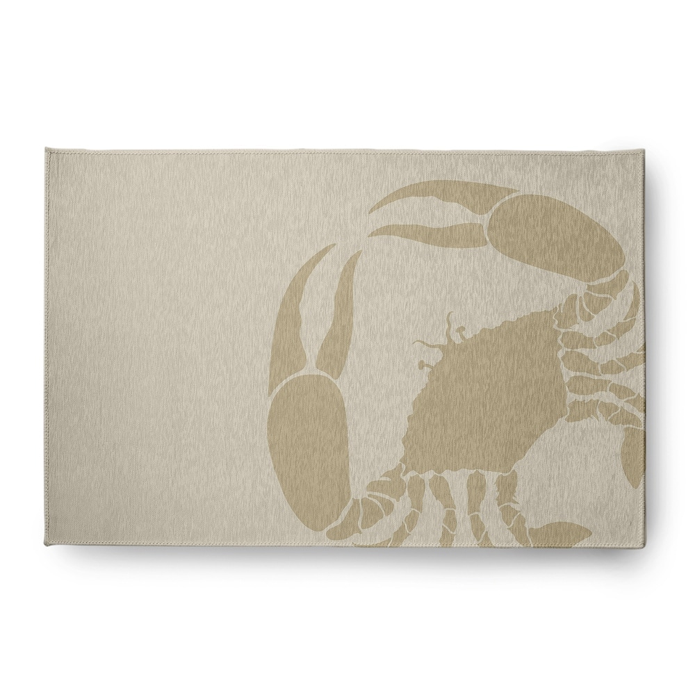 Crab Dip Nautical Indoor/Outdoor Rug