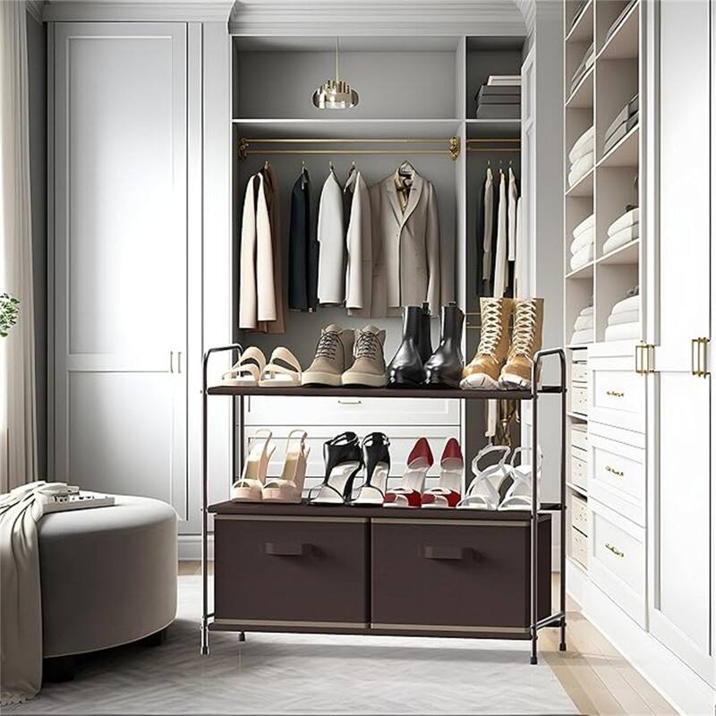 Closet Storage with 2 Drawers