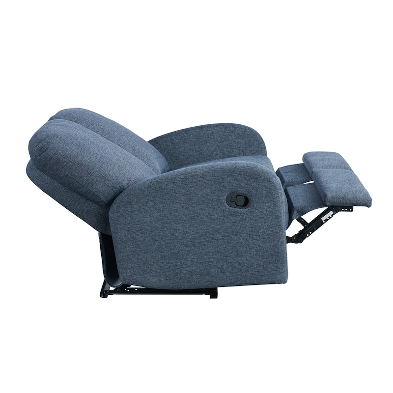 Relax-A-Lounger Parker Reclining Loveseat in Woven Fabric