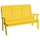 preview thumbnail 12 of 12, Poly 5' Winston Garden Bench Lemon Yellow