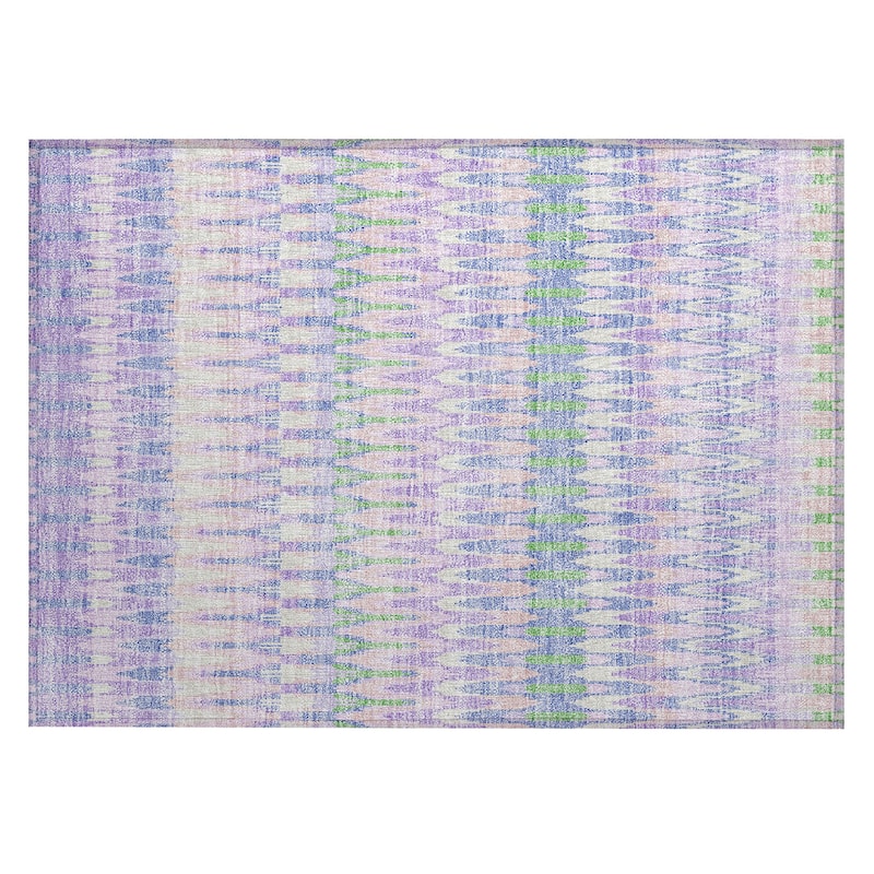 Machine Washable Indoor/ Outdoor Chantille Moroccan Boho Rug