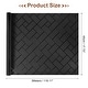 preview thumbnail 7 of 6, Window Privacy Films, Non-Adhesive Static Window Decals, Black 3000x450mm