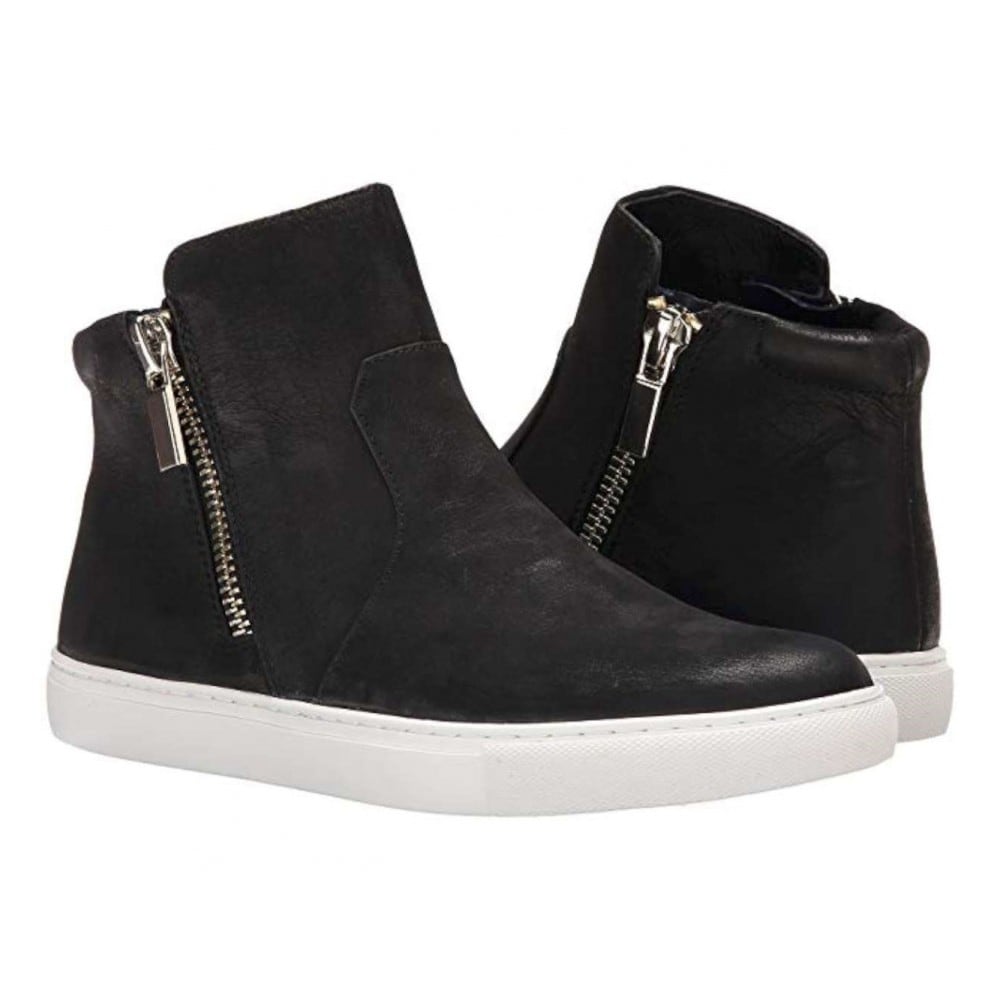 kenneth cole women's kiera side zip high top sneakers