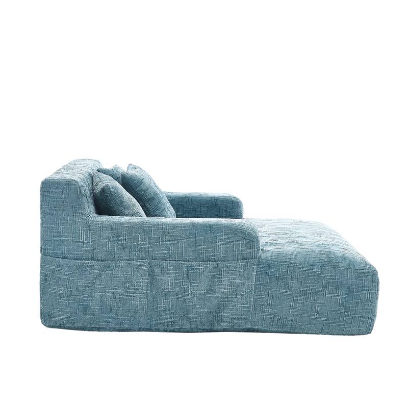 Futon Sofa Bed,3-in-1 Multi-Functional Corduroy Sleeper Couch Pull-Out Bed,Adjustable Backrest and Pillows,Convertible Sofa Bed