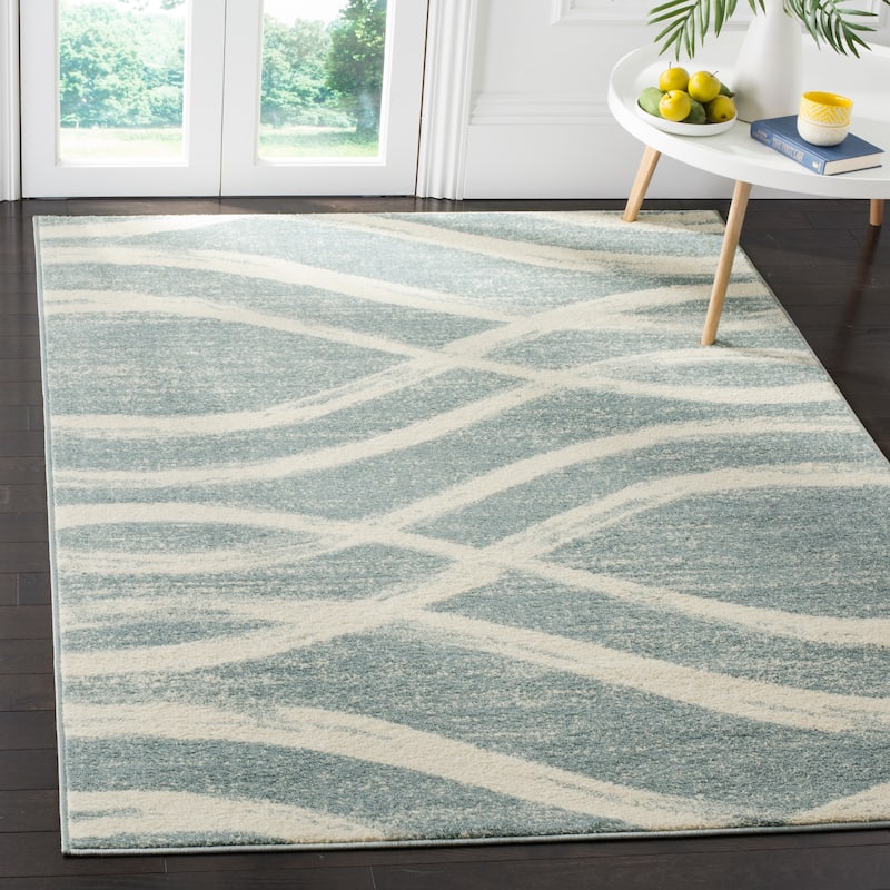 SAFAVIEH, Adirondack Vinni Modern Abstract Distressed Rug
