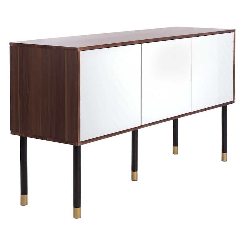 SAFAVIEH Oakley Mid-Century Modern Media 55" TV Stand - 55.1" W x 15.8" L x 29.5" H