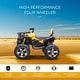 preview thumbnail 3 of 8, 12V Kids ATV Quad Car with Forward and Backward Function - Yellow
