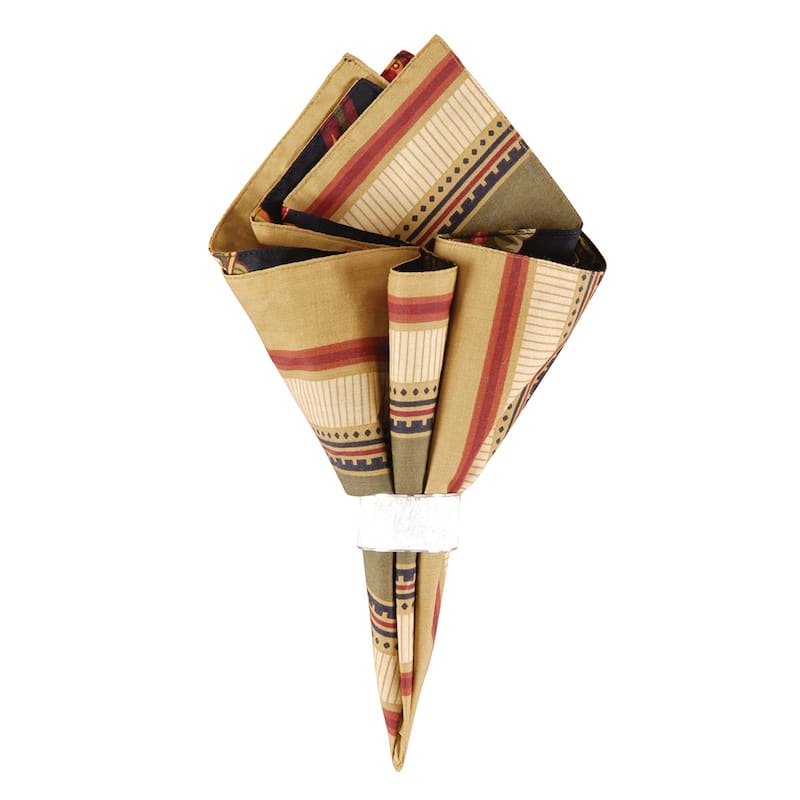 Kingston Cotton Reversible Napkin Set of 6 - Set of 6