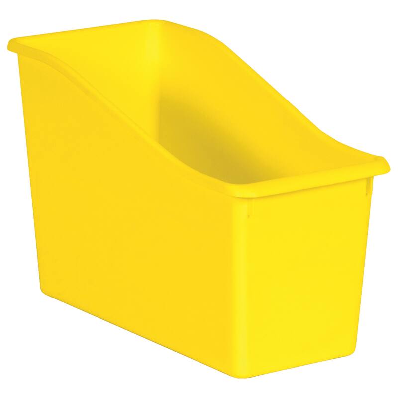 Teacher Created Resources Yellow Plastic Book Bin, Pack of 6