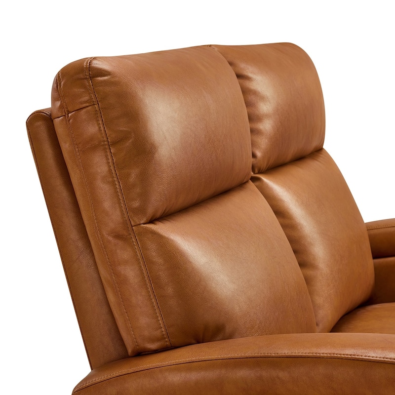 Zero Wall Recliner Loveseat with USB & Type-C Dual Ports, for Small Space, Living Room