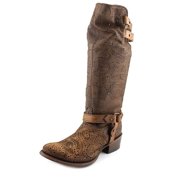 Corral C0039 Women Pointed Toe Leather Brown Western Boot