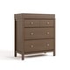preview thumbnail 43 of 43, Storkcraft Carmel 3-Drawer Chest with Changing Topper Hazelnut