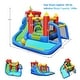 preview thumbnail 2 of 11, Costway Inflatable Bouncer Water Slide Bounce House Splash Pool