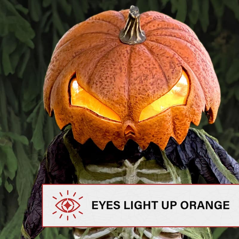 Haunted Hill Farm Pumpkin Sentinel by Tekky, Premium Halloween Animatronic