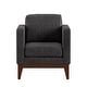 preview thumbnail 17 of 21, Vail Linen Upholstered Accent Chair by iNSPIRE Q Modern