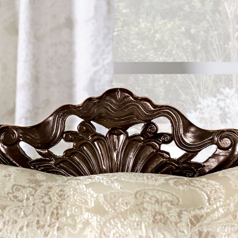 Dikic Traditional Chenille Upholstered Sofa by Furniture of America