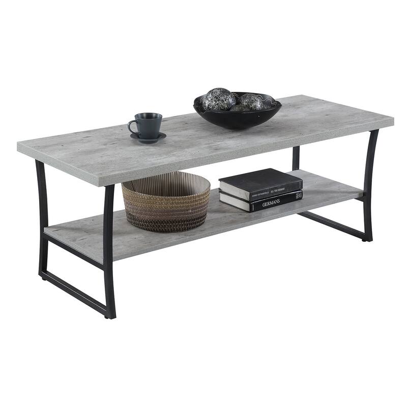 Convenience Concepts X-Calibur Coffee Table with Shelf