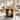 47" Round Dining Table, Kitchen Table for 4-6 People, Circle Tables with Sturdy Pedestal Base, Dinning Room Furniture