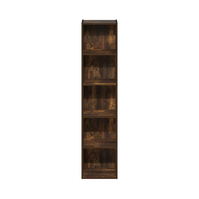 Furinno Pasir 5-Tier Open Shelf Bookcase