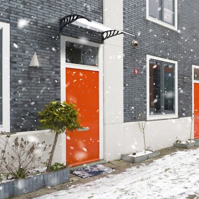 100 x 100CM Manual Door & Window Rain Awning