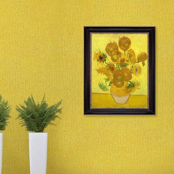 Shop Vase With Fifteen Sunflowers By Vincent Van Gogh 1889 Oil