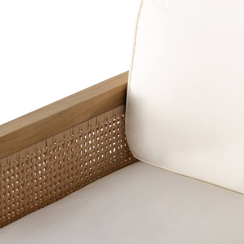 Fitzgerald Outdoor Chair-Natural Teak-FSC - 28.0W x 34.25 x 32.25H