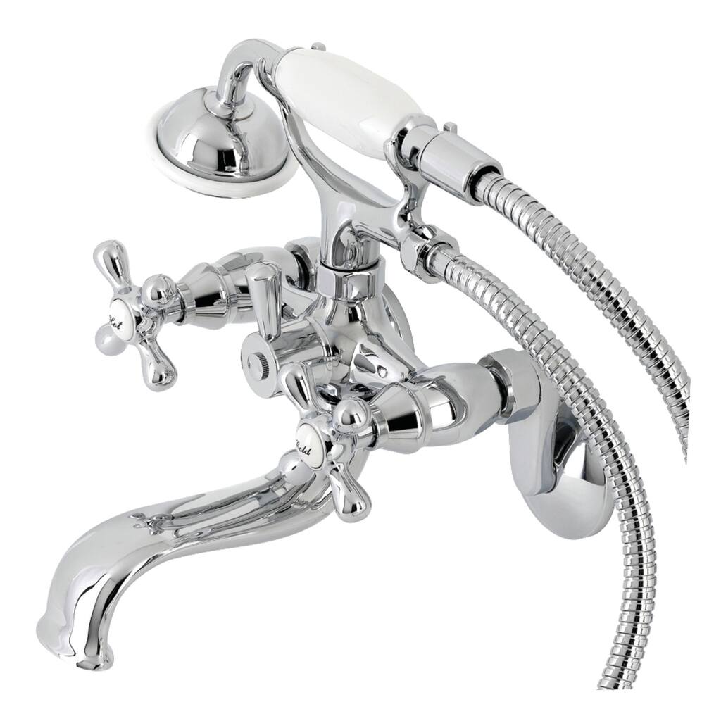 Kingston Brass Wall Mount Clawfoot Tub Faucet