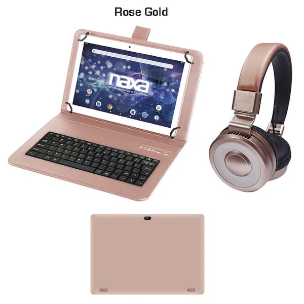 Shop Black Friday Deals On 10 1 Inch Tablet With Bluetooth Keyboard And Headphone 32 Gb Overstock 31932429