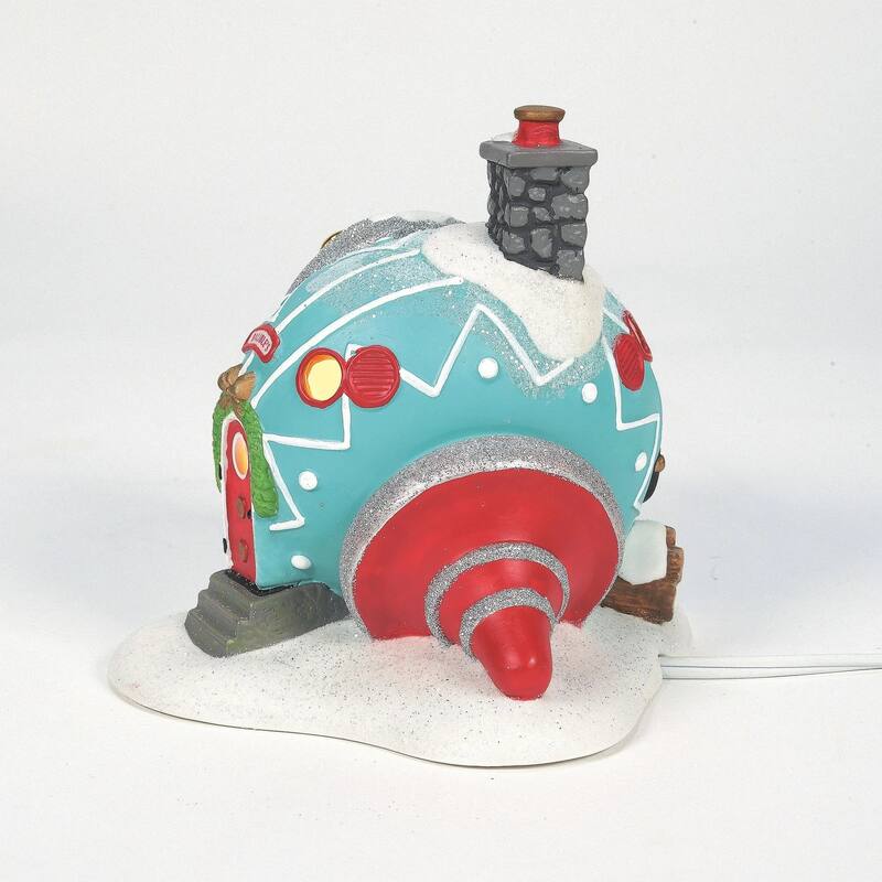 Department 56 North Pole Series Bauble's Ornament House Lighted Building - 6013429