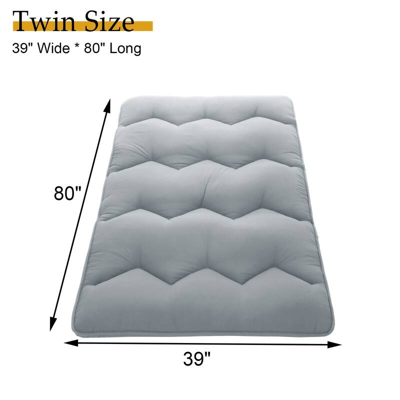 Japanese Futon Floor Mattress, Japanese Style Floor Mattress Sleeping Mattress Pad Tatami Mat