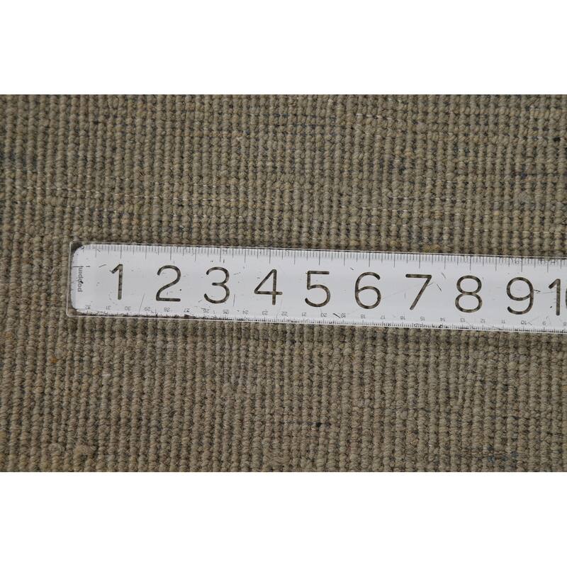 Gabbeh Modern Rug Hand-Knotted Oriental Wool Carpet - 3'10"x 5'9"