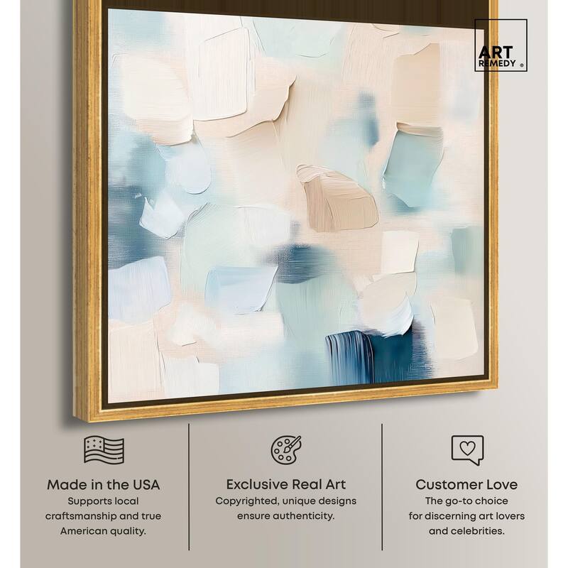 Celadon Haze II Canvas by Art Remedy