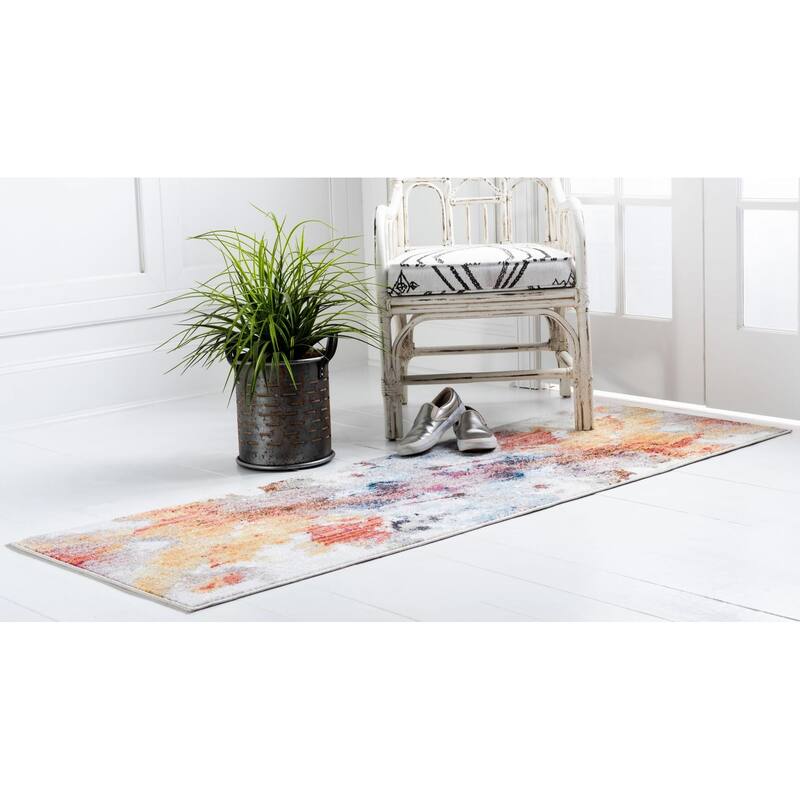 Contemporary Brouhaha Collection Area Rug