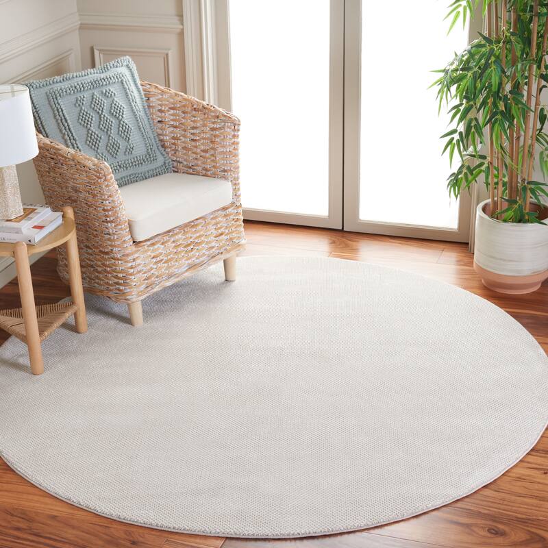 SAFAVIEH Continental Jilly Modern Rug - 6'7" Round - Beige