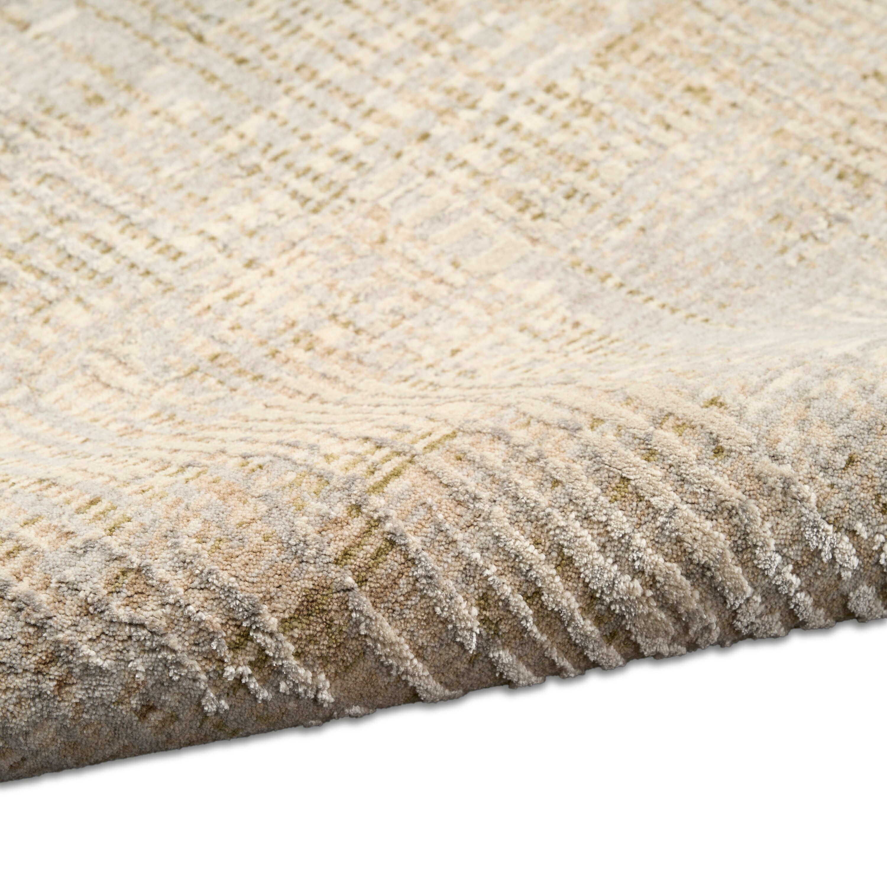 Calvin Klein CK089 Drift Indoor only Grey Abstract Area Rug