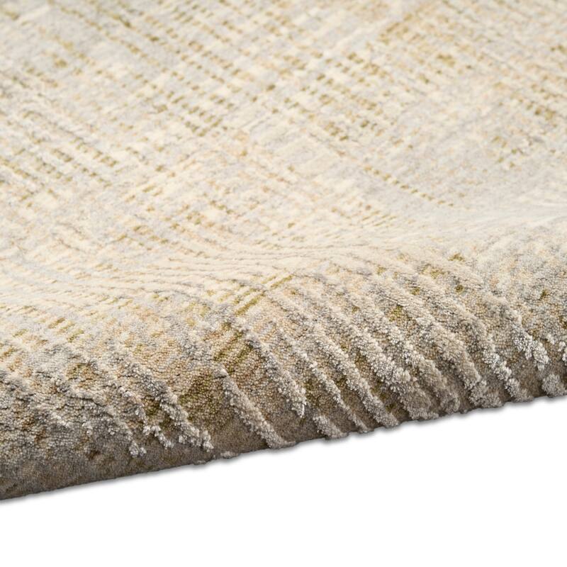 Calvin Klein CK089 Drift Indoor only Grey Abstract Area Rug