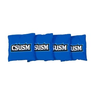 Cal State San Marcos Cougars Blue Cornhole Bags