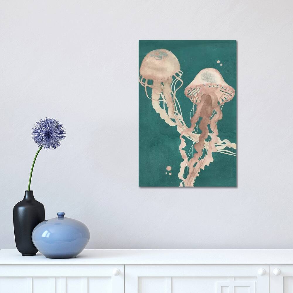 iCanvas "Jellyfish Dance I" by Grace Popp Canvas Print