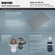 preview thumbnail 69 of 75, Karran Undermount Quartz Bar Single Bowl Sink