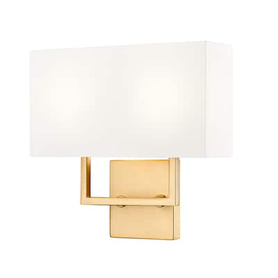 Z-Lite 815-2S Saxon 12" Tall Bathroom Sconce