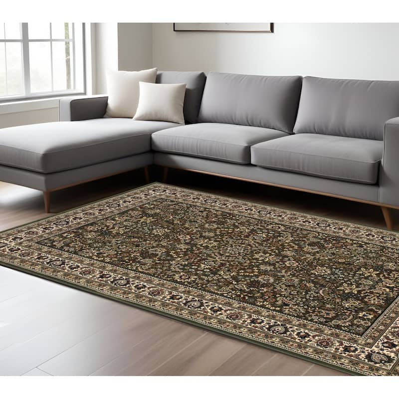 HomeRoots Oriental Traditional Runner Area Rug