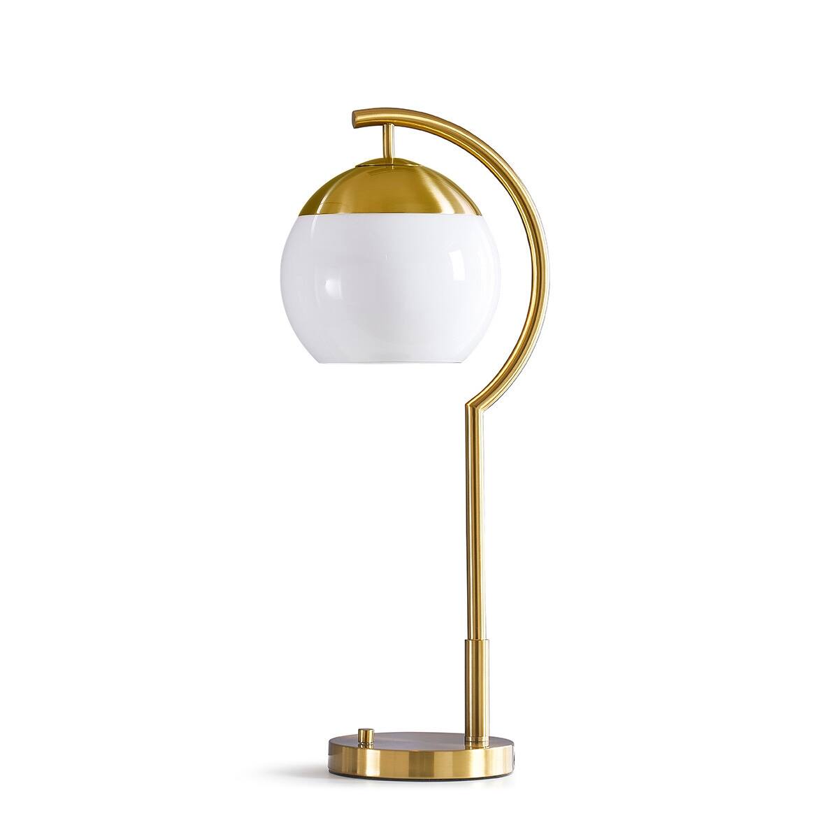 Option BrushedBrass /GlassWhite