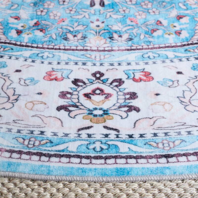 Martha Stewart Tayyibe Machine Washable & Slip Resistant Rug