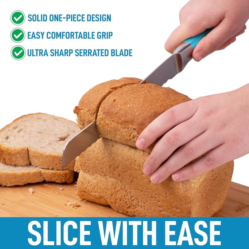 Zulay Kitchen Serrated Bread Knife