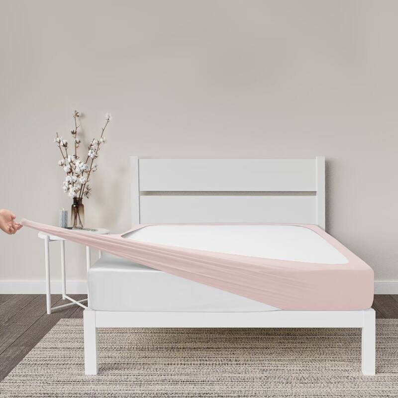 HIgh Stretch Jersey Knit Wrap Around Box Spring Cover