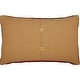 preview thumbnail 3 of 1, Patriotic Patch Flag Hooked Pillow 14x22