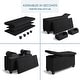 preview thumbnail 4 of 192, Empyrean Tuffted Folding Foot Rest Storage Ottoman Bench with Storage Bins
