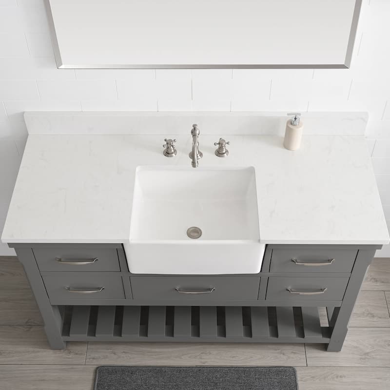 Sudio Design Wesley 54" Single Bathroom Vanity