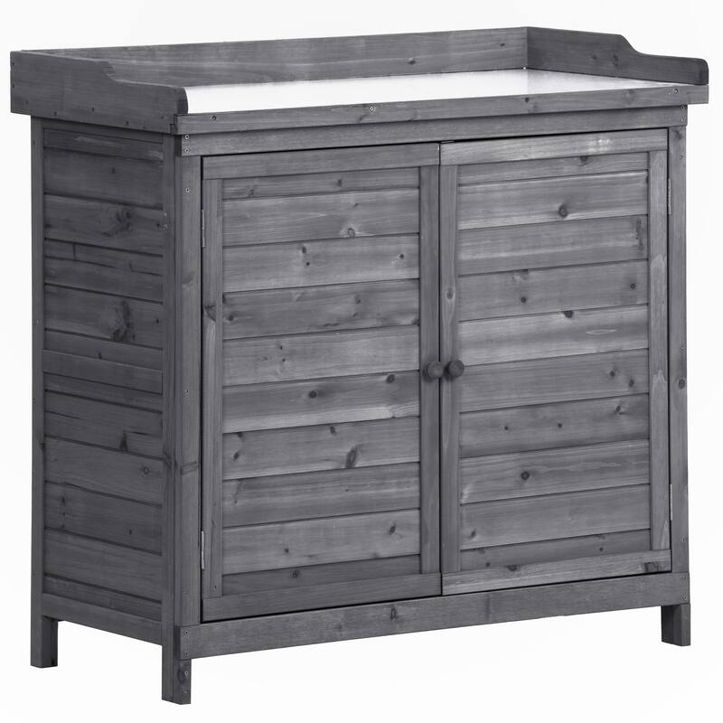 Outdoor Potting Bench Table